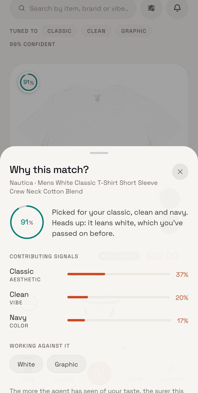 Why this match: the signals behind a score